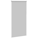 Rolgordijn Verduisterend 80X150Cm Stofbreedte 75,7 Cm Polyester Lichtgrijs