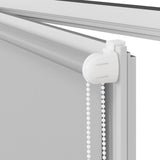 Rolgordijn Verduisterend 110X Stofbreedte 105,7 Cm Lichtgrijs