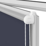 Rolgordijn Verduisterend 55X175Cm Stofbreedte 50,7 Cm Polyester Zeeblauw