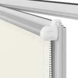 Rolgordijn Verduisterend 105X Stofbreedte 100,7 Cm Gebroken Wit