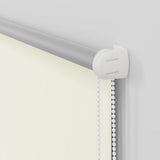 Rolgordijn Verduisterend 45X Stofbreedte 40,7Cm Polyester Gebroken Wit