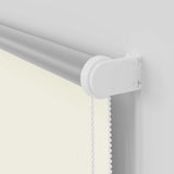 Rolgordijn Verduisterend 145X210 Cm Stofbreedte 141,6 Cm Gebroken Wit