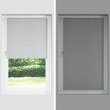 Rolgordijn Verduisterend 155X210 Cm Stofbreedte 151,6 Cm Gebroken Wit
