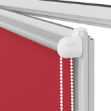 Rolgordijn Verduisterend 85X210 Cm Stofbreedte 80,7Cm Polyester Rood