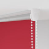 Rolgordijn Verduisterend 90X210 Cm Stofbreedte 85,7Cm Polyester Rood