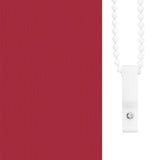 Rolgordijn Verduisterend 90X210 Cm Stofbreedte 85,7Cm Polyester Rood