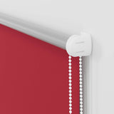 Rolgordijn Verduisterend 90X210 Cm Stofbreedte 85,7Cm Polyester Rood