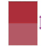 Rolgordijn Verduisterend 165X Stofbreedte 161,6 Cm Rood