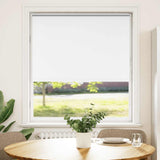 Rolgordijn Verduisterend 90X130Cm Stofbreedte 85,7 Cm Polyester Wit