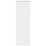Rolgordijn Verduisterend 90X130Cm Stofbreedte 85,7 Cm Polyester Wit