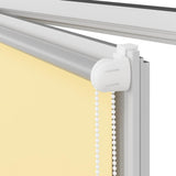 Rolgordijn Verduisterend 90X130 Cm Stofbreedte 85,7Cm Geel Geel