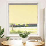 Rolgordijn Verduisterend 105X130 Cm Stofbreedte 100,7 Cm Geel Geel