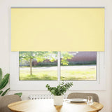 Rolgordijn Verduisterend 150X150 Cm Stofbreedte 146,6 Cm Geel Geel