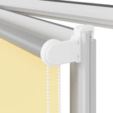 Rolgordijn 150X175 Cm Stofbreedte 146,6 Cm Verduisterend Geel Geel