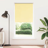 Rolgordijn Verduisterend 105X210 Cm Stofbreedte 100,7 Cm Geel Geel
