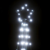 Led-Kerstboom 363 Leds Koud Wit 182 Cm Koudwit