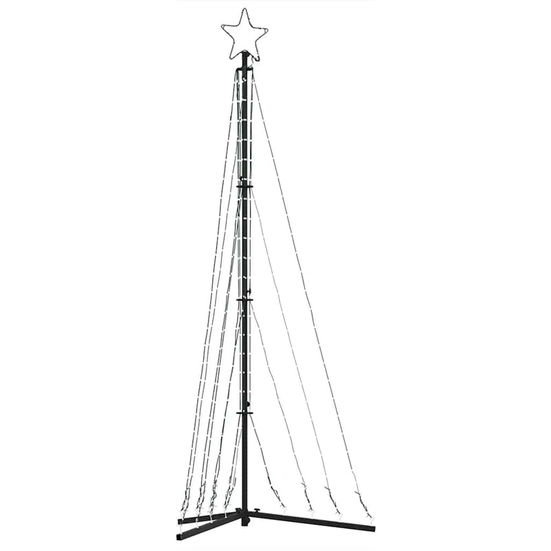 Led-Kerstboom 339 Leds Koud Wit Koudwit