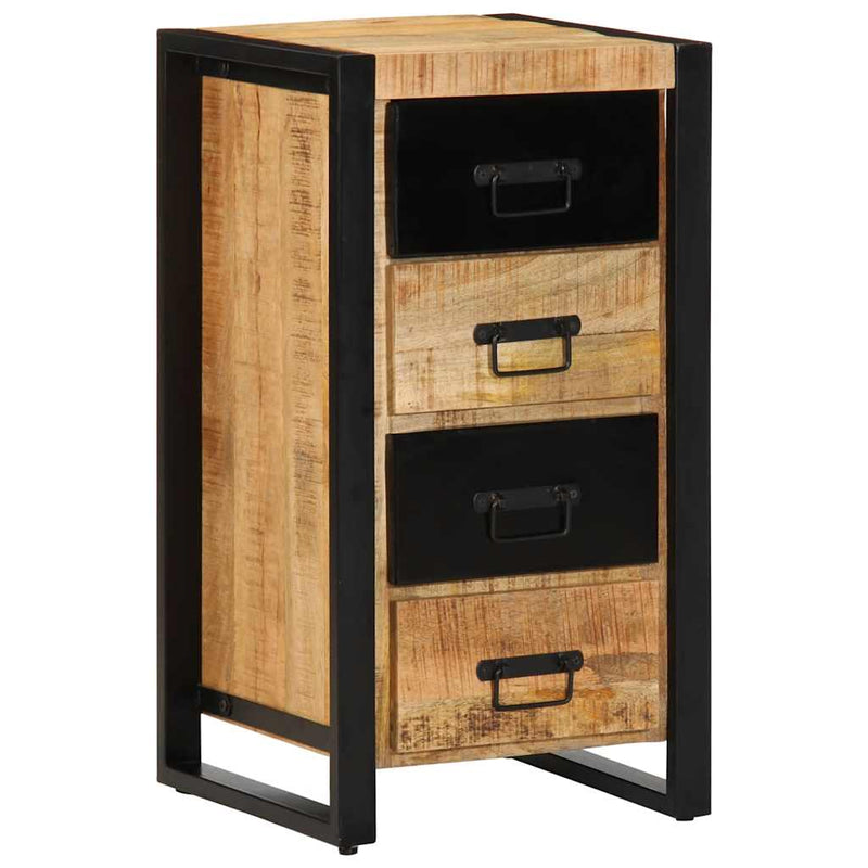 Ladekast 40X40X75 Cm Massief Gerecycled Hout Meerkleurig