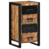 Ladekast 40X40X75 Cm Massief Gerecycled Hout Meerkleurig