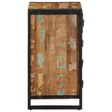 Ladekast 40X40X75 Cm Massief Gerecycled Hout Meerkleurig