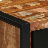 Ladekast 40X40X75 Cm Massief Gerecycled Hout Meerkleurig