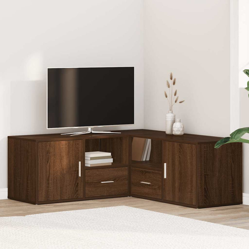 Hoekkast 200X40X45 Cm Bewerkt Hout