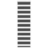 Zebra Rolgordijn Stofbreedte 115,9 Cm Zwart