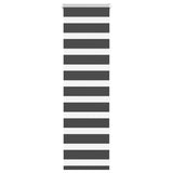 Zebra Rolgordijn Stofbreedte 115,9 Cm Zwart