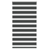 Zebra Rolgordijn Stofbreedte 115,9 Cm Zwart