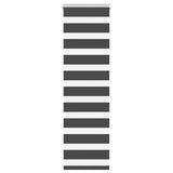 Zebra Rolgordijn Stofbreedte 115,9 Cm Zwart