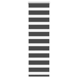 Zebra Rolgordijn Stofbreedte 115,9 Cm Zwart