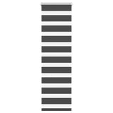 Zebra Rolgordijn Stofbreedte 115,9 Cm Zwart