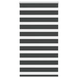 Zebra Rolgordijn Stofbreedte 115,9 Cm Zwart