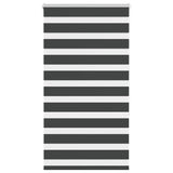 Zebra Rolgordijn Stofbreedte 115,9 Cm Zwart