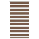 Zebra Rolgordijn Stofbreedte 115,9Cm Polyester Bruin