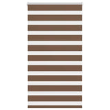 Zebra Rolgordijn Stofbreedte 115,9Cm Polyester Bruin