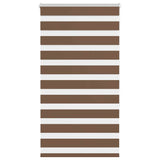Zebra Rolgordijn Stofbreedte 115,9Cm Polyester Bruin