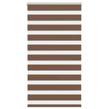 Zebra Rolgordijn Stofbreedte 115,9Cm Polyester Bruin