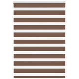 Zebra Rolgordijn Stofbreedte 115,9Cm Polyester Bruin
