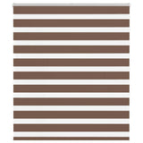Zebra Rolgordijn Stofbreedte 115,9Cm Polyester Bruin