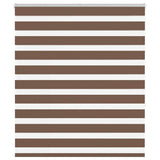Zebra Rolgordijn Stofbreedte 115,9Cm Polyester Bruin