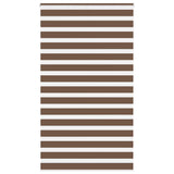 Zebra Rolgordijn Stofbreedte 115,9Cm Polyester Bruin