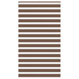 Zebra Rolgordijn Stofbreedte 115,9Cm Polyester Bruin