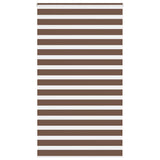 Zebra Rolgordijn Stofbreedte 115,9Cm Polyester Bruin