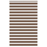 Zebra Rolgordijn Stofbreedte 115,9Cm Polyester Bruin