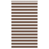 Zebra Rolgordijn Stofbreedte 115,9Cm Polyester Bruin