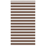 Zebra Rolgordijn Stofbreedte 115,9Cm Polyester Bruin