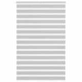Zebra Rolgordijn Stofbreedte 145,9 Cm Lichtgrijs