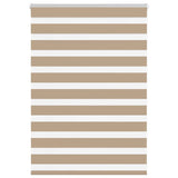 Zebra Blind Stofbreedte 55,9 Cm Polyester Zandbruin