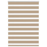 Zebra Blind Stofbreedte 55,9 Cm Polyester Zandbruin